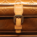 LOUIS VUITTON Monogram Vernis Christy MM Shoulder Bag Bronze M91109 Auth ep10864-18