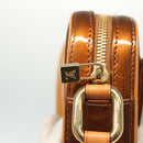 LOUIS VUITTON Monogram Vernis Christy MM Shoulder Bag Bronze M91109 Auth ep10864-9
