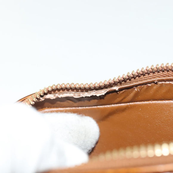 LOUIS VUITTON Monogram Vernis Christy MM Shoulder Bag Bronze M91109 Auth ep10864