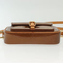 LOUIS VUITTON Monogram Vernis Christy MM Shoulder Bag Bronze M91109 Auth ep10864-5