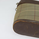 Burberrys Nova Check Shoulder Bag Canvas Beige Gold Auth ep10865-10