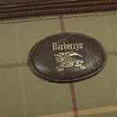 Burberrys Nova Check Shoulder Bag Canvas Beige Gold Auth ep10865-14