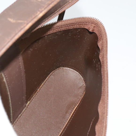 Burberrys Nova Check Shoulder Bag Canvas Beige Gold Auth ep10865