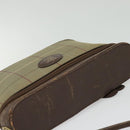 Burberrys Nova Check Shoulder Bag Canvas Beige Gold Auth ep10865-6