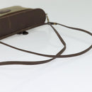 Burberrys Nova Check Shoulder Bag Canvas Beige Gold Auth ep10865-7