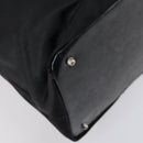 GUCCI Bamboo Tote Bag Nylon Black Silver 002 2052 0412 5 Auth ep10866-9