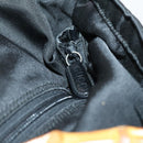 GUCCI Bamboo Tote Bag Nylon Black Silver 002 2052 0412 5 Auth ep10866-10