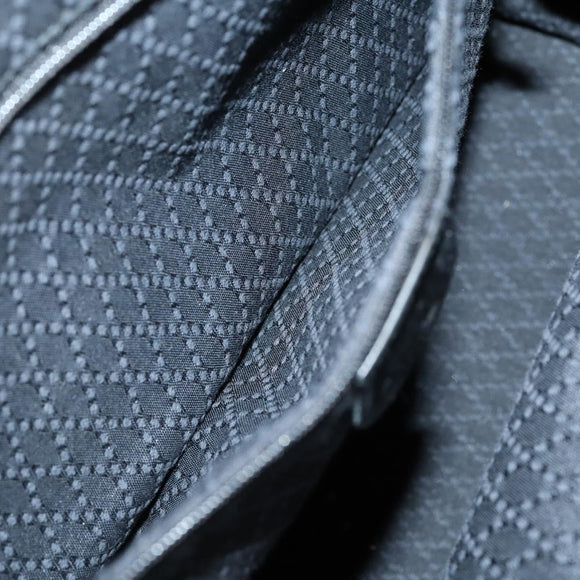 GUCCI Bamboo Tote Bag Nylon Black Silver 002 2052 0412 5 Auth ep10866