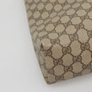 GUCCI GG Supreme Tote Bag PVC Beige Gold 002 39 6130 9411 Auth ep10867-14