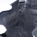 GUCCI Bamboo Hand Bag Leather Black Gold 001 1998 1638 Auth ep10869-17