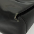 GUCCI Hand Bag Leather Black Gold Auth ep10870-14