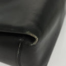 GUCCI Hand Bag Leather Black Gold Auth ep10870-15