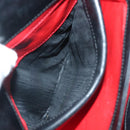 GUCCI Hand Bag Leather Black Gold Auth ep10870-21