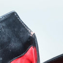 GUCCI Hand Bag Leather Black Gold Auth ep10870-10