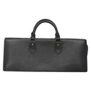 LOUIS VUITTON Epi Sac Triangle Hand Bag Black M52092 LV Auth ep10871-13