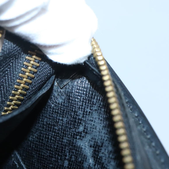 LOUIS VUITTON Epi Sac Triangle Hand Bag Black M52092 LV Auth ep10871