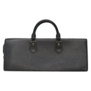 LOUIS VUITTON Epi Sac Triangle Hand Bag Black M52092 LV Auth ep10871-2