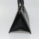 LOUIS VUITTON Epi Sac Triangle Hand Bag Black M52092 LV Auth ep10871-3