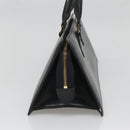 LOUIS VUITTON Epi Sac Triangle Hand Bag Black M52092 LV Auth ep10871-4