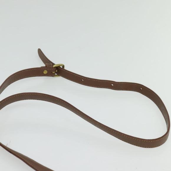 Burberrys Nova Check Shoulder Bag PVC Beige Gold Auth ep10875