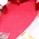 LOUIS VUITTON Monogram Vernis Reade PM Hand Bag Red Rouge M91088 LV Auth ep10876-11