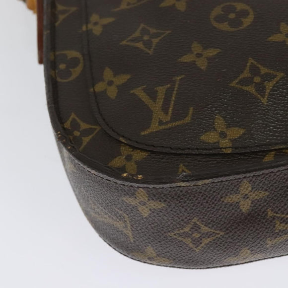 LOUIS VUITTON Monogram Saint Cloud GM Shoulder Bag M51242 LV Auth ep10878