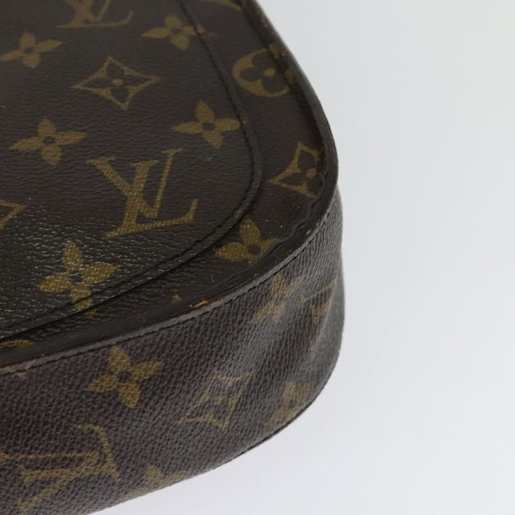 LOUIS VUITTON Monogram Saint Cloud GM Shoulder Bag M51242 LV Auth ep10878