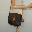 LOUIS VUITTON Monogram Saint Cloud GM Shoulder Bag M51242 LV Auth ep10878-24