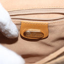 GUCCI Micro GG Supreme Shoulder Bag PVC Beige Gold 007 92 5548 Auth ep10883-16