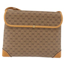 GUCCI Micro GG Supreme Shoulder Bag PVC Beige Gold 007 92 5548 Auth ep10883-3