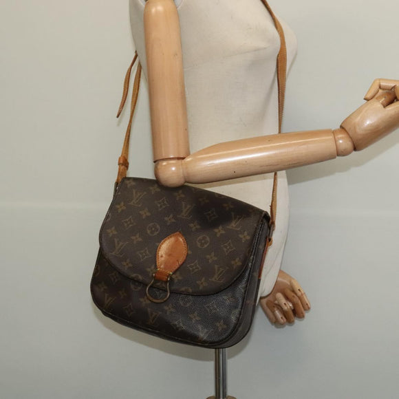 LOUIS VUITTON Monogram Saint Cloud GM Shoulder Bag M51242 LV Auth ep10886