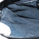 GUCCI Micro GG Supreme Shoulder Bag PVC Navy Gold 001 256 1308 Auth ep10887-19