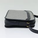 GUCCI Micro GG Supreme Shoulder Bag PVC Navy Gold 001 256 1308 Auth ep10887-4