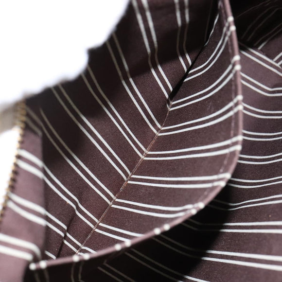 LOUIS VUITTON Antigua Cabas PM Tote Bag White Brown M40036 LV Auth ep10889