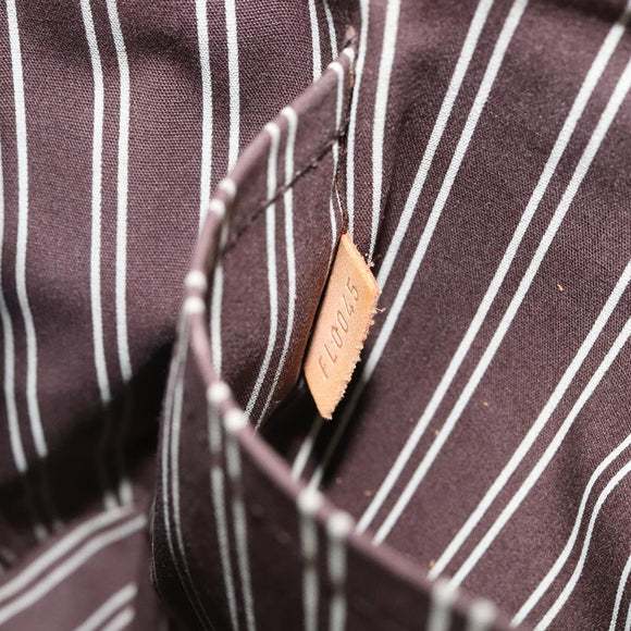 LOUIS VUITTON Antigua Cabas PM Tote Bag White Brown M40036 LV Auth ep10889