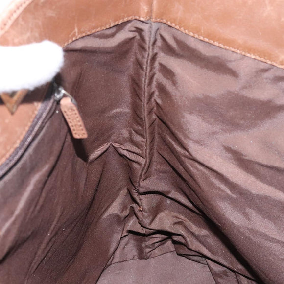 GUCCI GG Canvas Tote Bag Brown Gold 002 1098 Auth ep10894