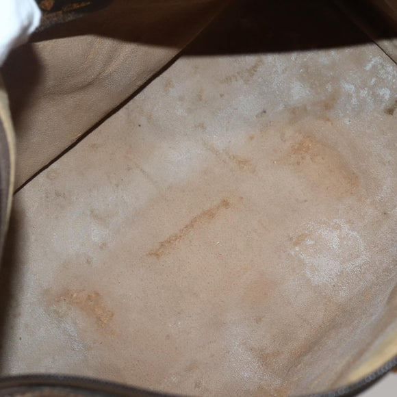 GUCCI GG Supreme Web Sherry Line Boston Bag PVC Beige 39 02 007 Auth ep10901