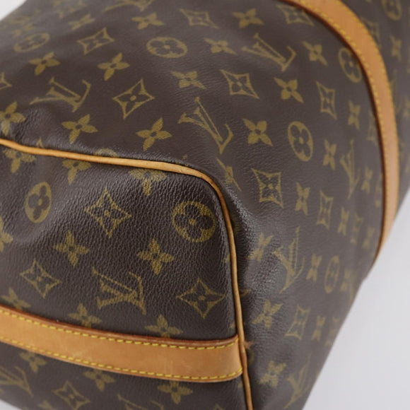 LOUIS VUITTON Monogram Keepall Bandouliere 45 Boston Bag M41418 LV Auth ep10904