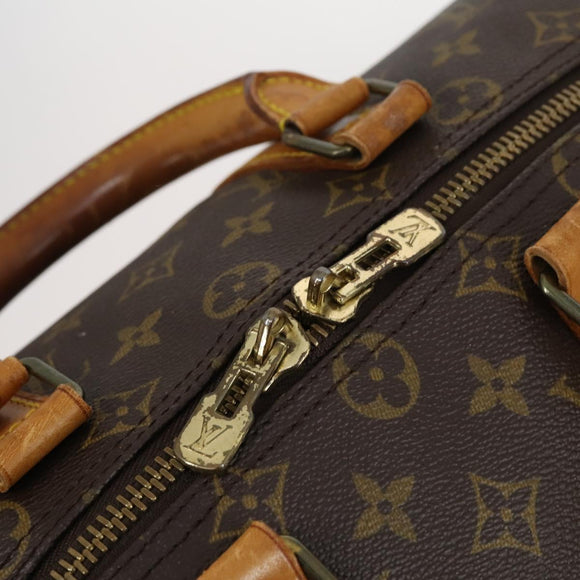 LOUIS VUITTON Monogram Keepall Bandouliere 45 Boston Bag M41418 LV Auth ep10904