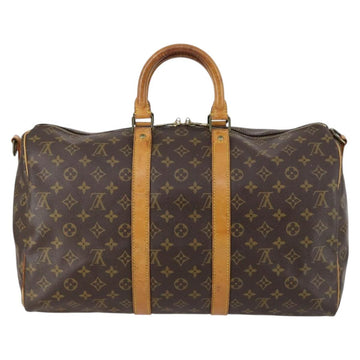 LOUIS VUITTON Monogram Keepall Bandouliere 45 Boston Bag M41418 LV Auth ep10904 - 0