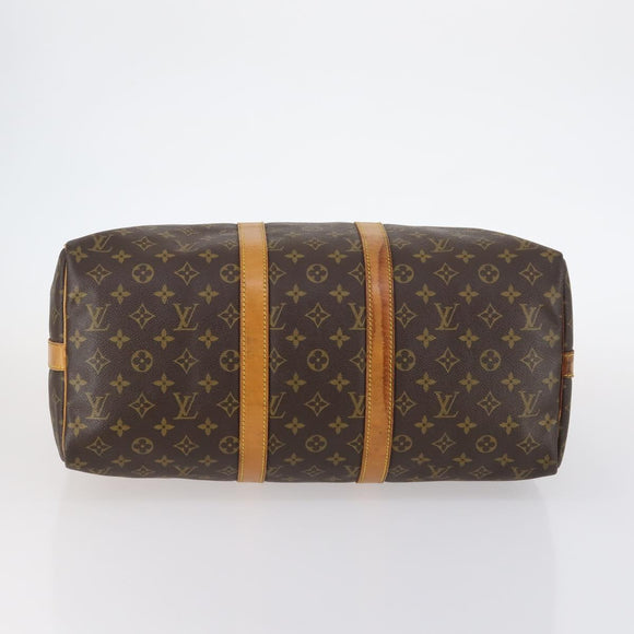 LOUIS VUITTON Monogram Keepall Bandouliere 45 Boston Bag M41418 LV Auth ep10904