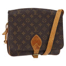 LOUIS VUITTON Monogram Cartouchiere GM Shoulder Bag M51252 LV Auth ep10906-1