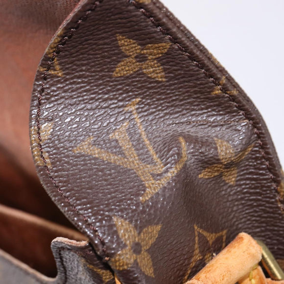 LOUIS VUITTON Monogram Cartouchiere GM Shoulder Bag M51252 LV Auth ep10906