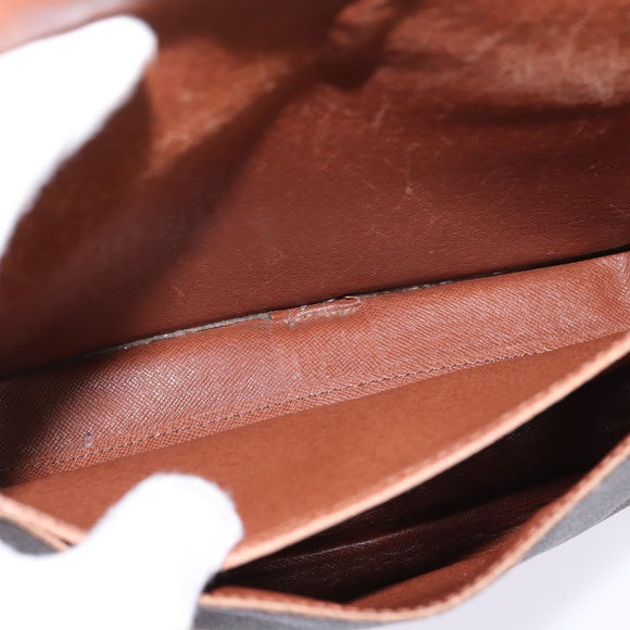 LOUIS VUITTON Monogram Cartouchiere GM Shoulder Bag M51252 LV Auth ep10906