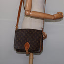 LOUIS VUITTON Monogram Cartouchiere GM Shoulder Bag M51252 LV Auth ep10906-26