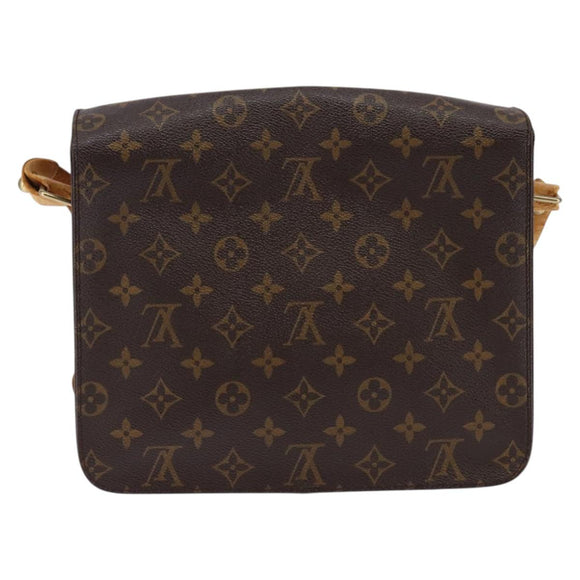LOUIS VUITTON Monogram Cartouchiere GM Shoulder Bag M51252 LV Auth ep10906
