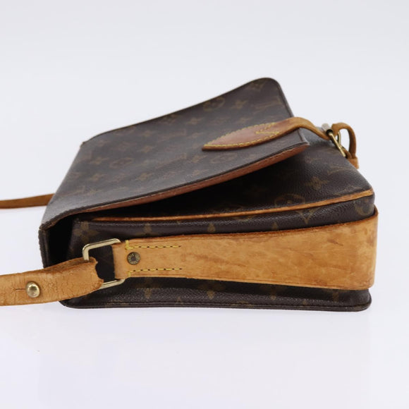LOUIS VUITTON Monogram Cartouchiere GM Shoulder Bag M51252 LV Auth ep10906