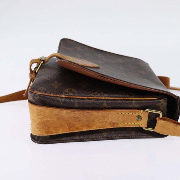 LOUIS VUITTON Monogram Cartouchiere GM Shoulder Bag M51252 LV Auth ep10906