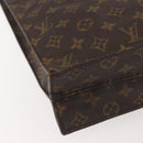 LOUIS VUITTON Monogram Sac Plat Hand Bag M51140 LV Auth ep10914-16