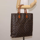 LOUIS VUITTON Monogram Sac Plat Hand Bag M51140 LV Auth ep10914-18